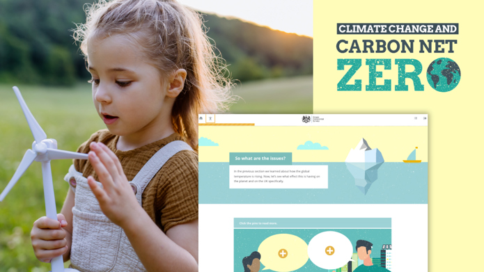 Climate change and carbon net zero training for CCS