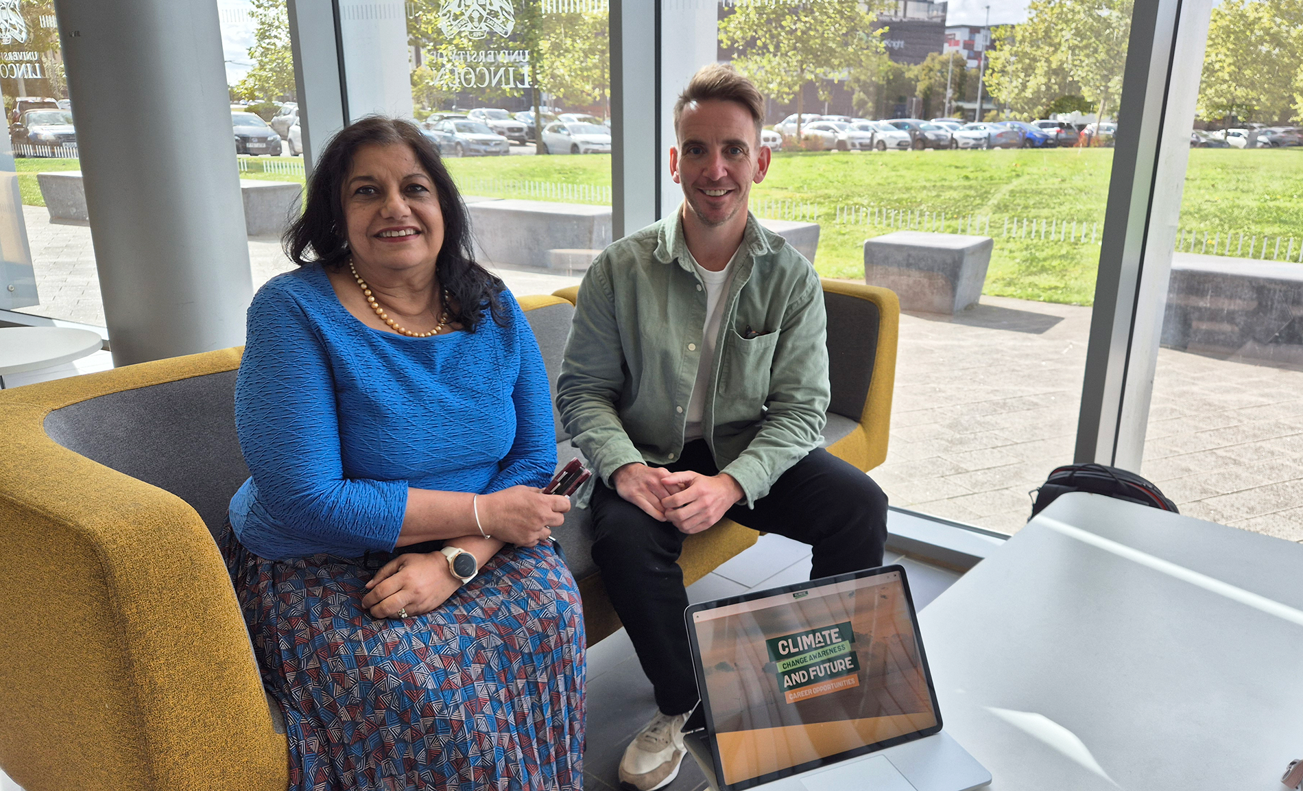 Dr Geeta Lakshmi meets Director, Shane Traill