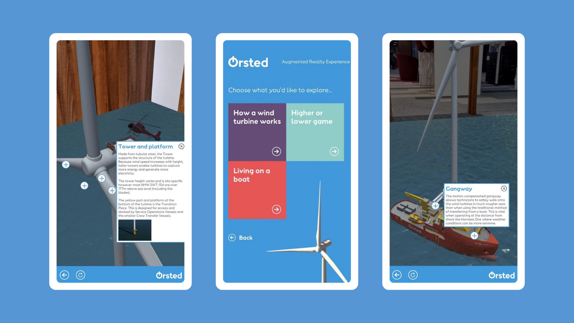 Orsted Interactive Augmented Reality