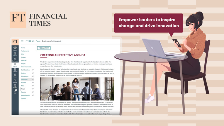 Financial Times leadership training