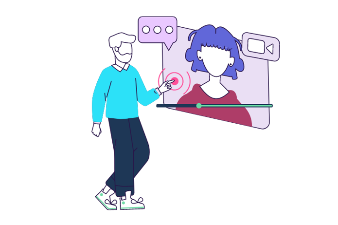 Interactive video-based training