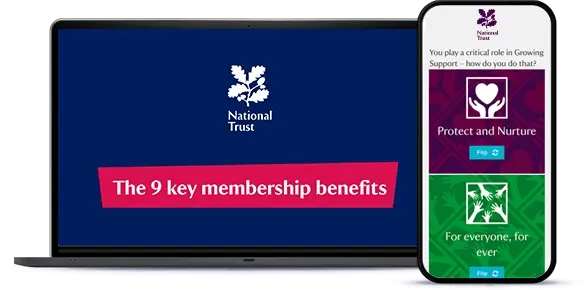 Digital learning for National Trust